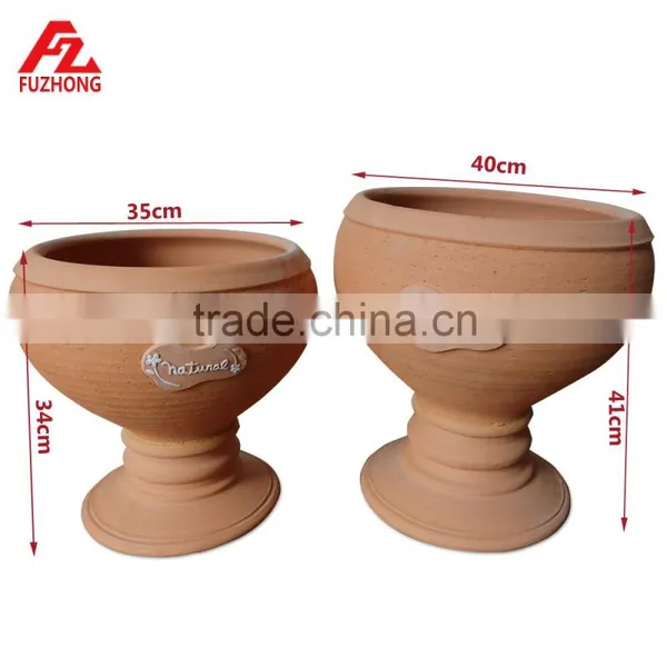 Clay Large Garden Planters photo-4