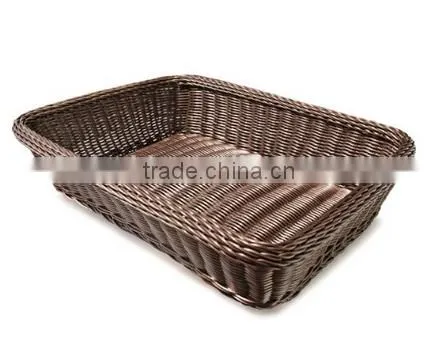 Woven Waterproof Round/aquare Basket photo-2