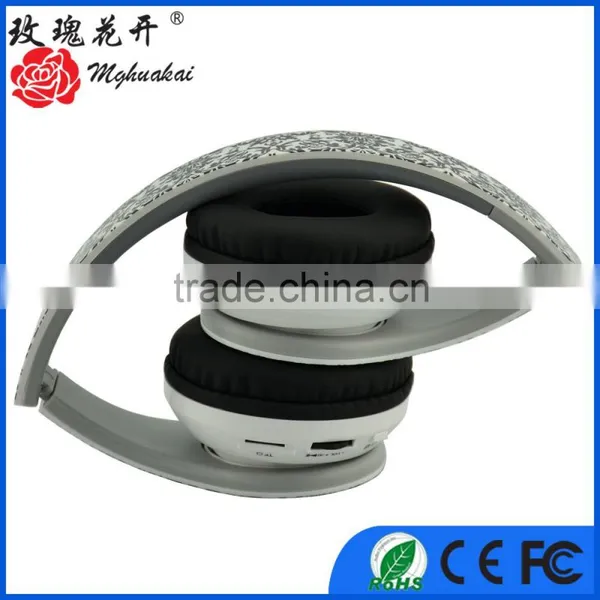 Foldable Headphone Bluetooth With AM FM Radio OEM Logo Inexpensive Price photo-2