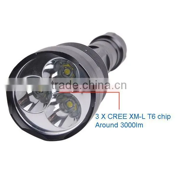 TP-1868 5000LM High Power 20w LED Torch Light With 3 Pcs T6 LED photo-3