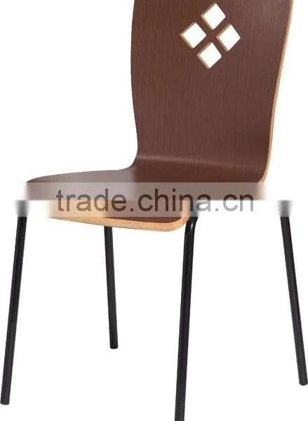 Modern Restaurant Chair With Solid Wood HE-139