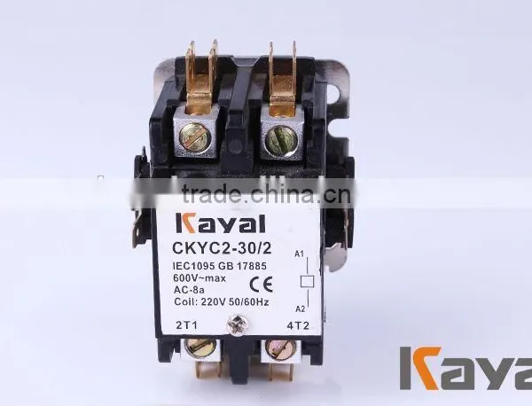 24v Air Compressor Contactors,2P (20A-40A)definite Purpose Contactor photo-2