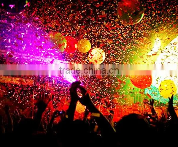 1200W Stage Equipment Color Paper Big Confetti Blower Machine With Flight Case photo-2