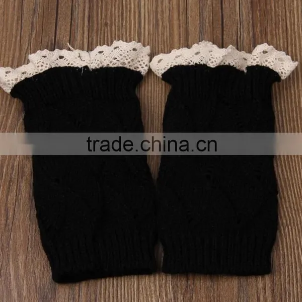 Free Shipping Baby Heated Leg Warmer Infant Crochet Knitted Top Leg Warmer photo-5