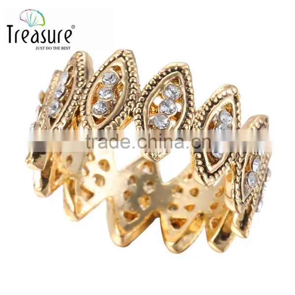 Gold Plated Jewelry Diamond Fashion Gold Ring Unisex Jewelry 2015 photo-2
