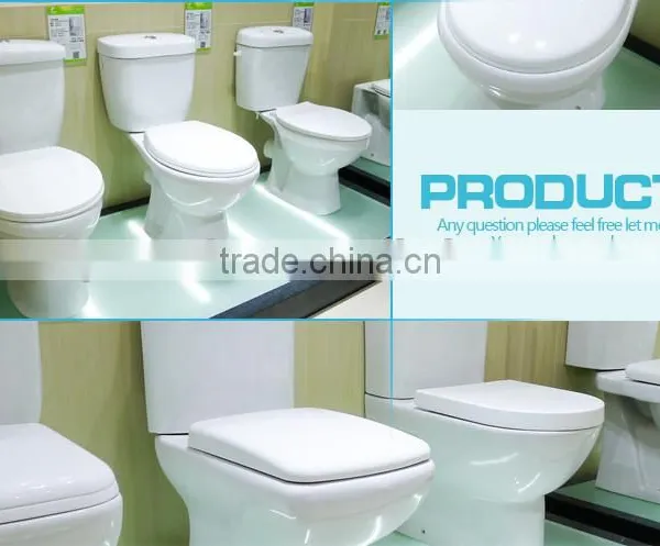 One Piece Toilet White Colored Toilet Bowl WC Spy Toilet Cam Toilet photo-2
