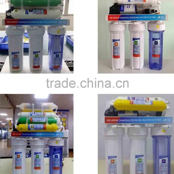 CE 5/6/7 Stage Led UV Reverse Osmosis Water Filter Purifier System/ro Water Filters Taiwan photo-2