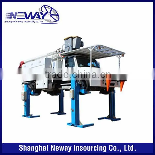 mobile single column lift for truck