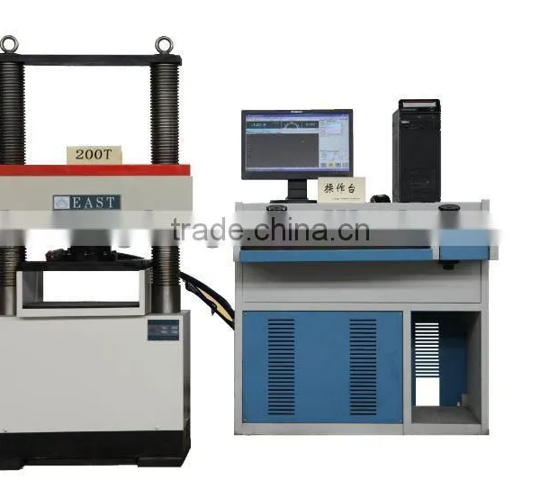 YAW computer compression testing machine