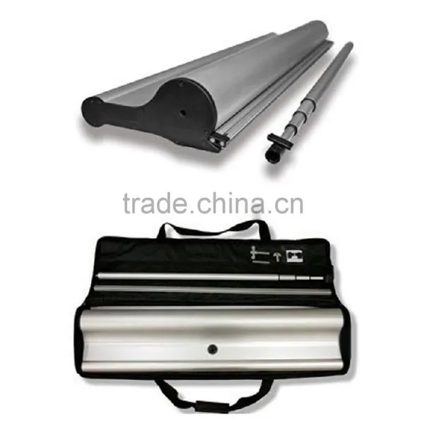 US Stock-96"x 36.22"- 94.49" Multi-Feature Adjustable Roll Up Banner Stand (Stand Only) photo-3