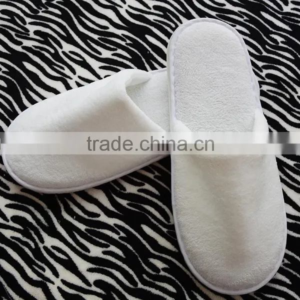 Coral Velvet Slippers, Hotel Disposable Slippers