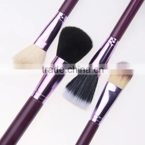 Pro 12Pcs Makeup Brushes Set With Holder Cup Case Beauty Eyeshadow Powder Blusher Cosmetic Brush Tools Kit photo-4