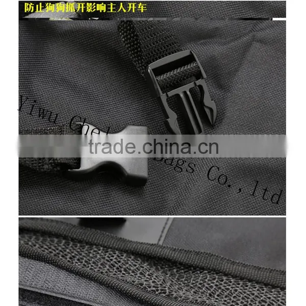 Black Microfiber Quilted Padded Top Quality Pet Car Seat Cover for Dogs Soft and Confortable Quality Choice Most Popular photo-4