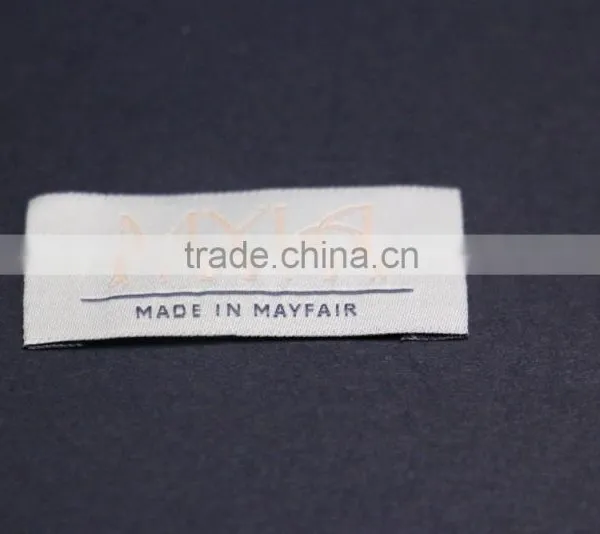 Double Side Label Woven Garment Label In High Quality,Woven Labels Double Side photo-4