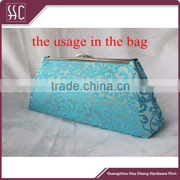 metal hinged purse frame