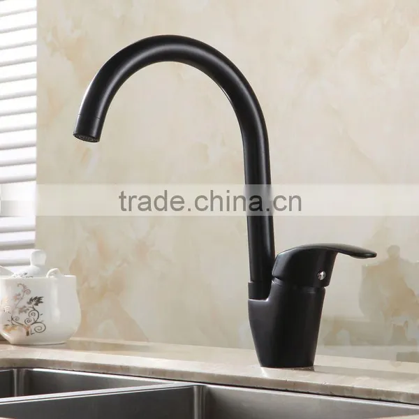 Great Durability Black Kitchen Faucet/waterfall Faucet photo-2