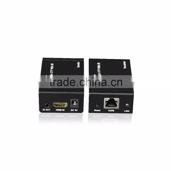 Wholesale 60m HDMI Network Extender Over Single Cable With IR Cat5e/6 Ethernet Cable 3D&1080P Supported Compatible HDCP photo-2