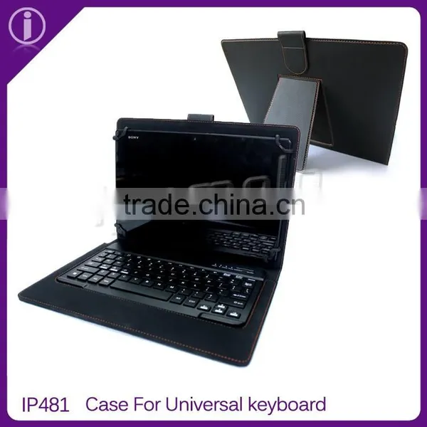 China Top Ten Selling Products Universal Leather Keyboard Case for 9-10.1 Inch Tablet photo-5