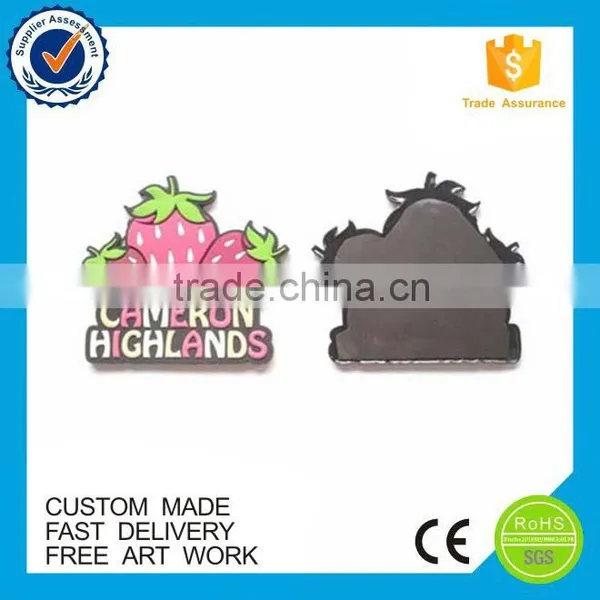 Promotional Hot Design Soft Pvc Rubber Custom Fridge Magnet Round photo-5