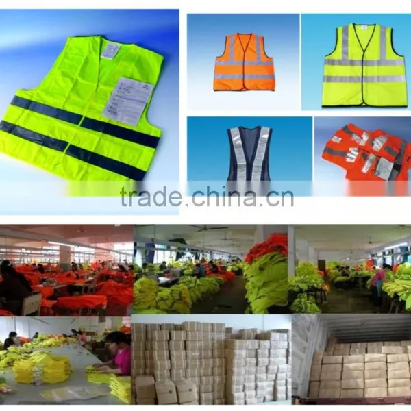 Promotional Safety Reflection High Visibility Vests ENISO 20471