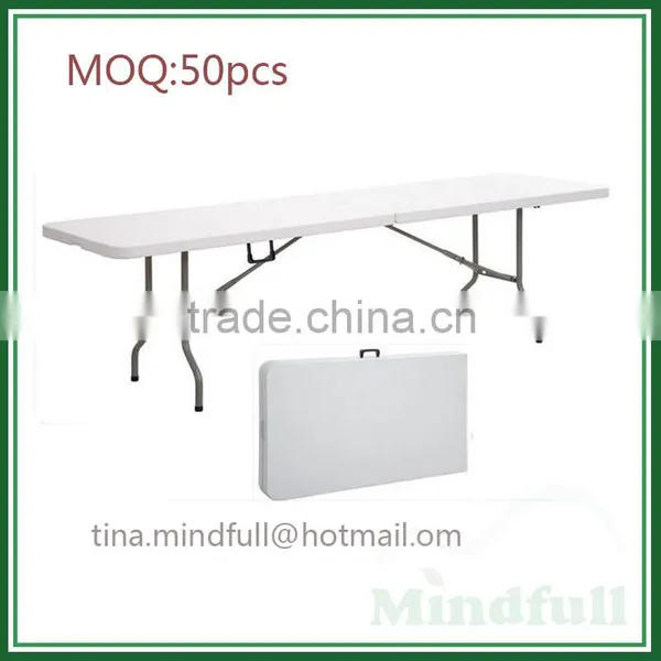 Retail HDPE 8FT Rectangle Folding Table for Outdoor photo-2