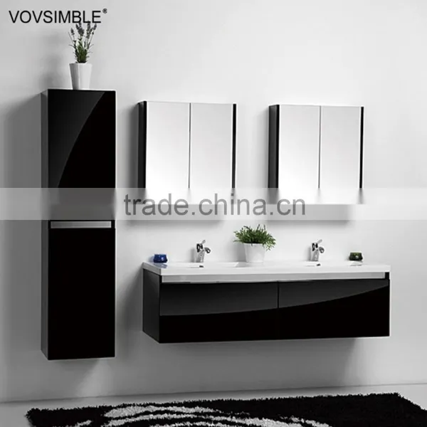 Environmental Luxury Wooden French Bathroom Vanity Cabinet photo-3