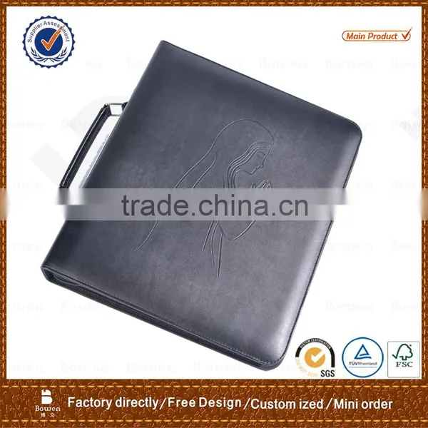 Handmade Men Leather Office Briefcase photo-2