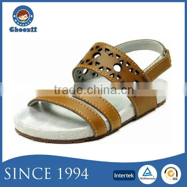 2016 Designer Arabic Traditional Leather Slide Sandals for Children photo-3