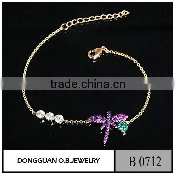 Charm Bracelet /spinel Mirco Pave Bracelet/925 Silver Bracelet photo-4