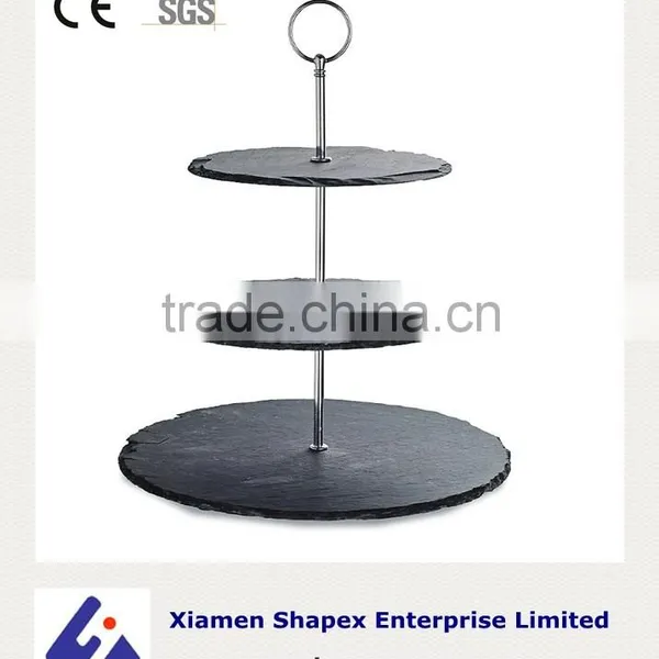 Slate Cheese Board for Cake Stand Wedding photo-3