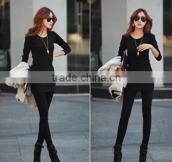 Latest Black Dress Sexy Black Contrast Dress Nighty Dress Picture photo-2