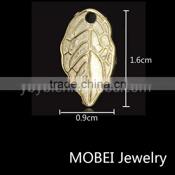 Wholesale Metal Pendant Zinc Alloy Leaf Pendant photo-2