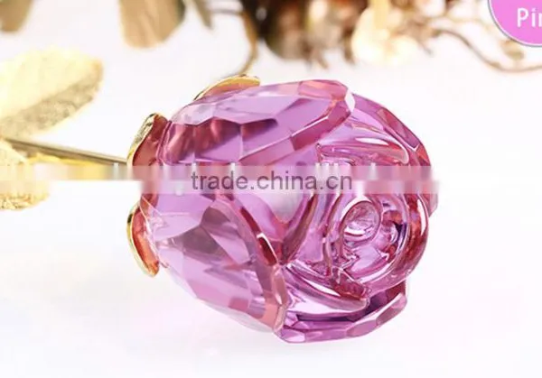 New Design Crystal Flower Gift photo-3