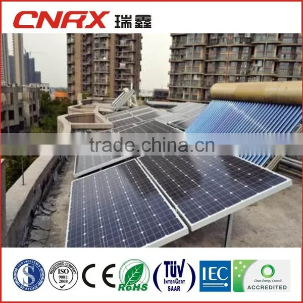280w Cheap Black Flexible pv Module Monocrystalline Solar Panel photo-4