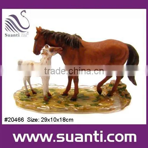 Horse Polyresin Statue