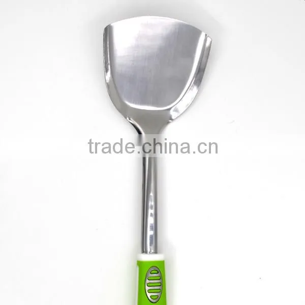 Modern Design Handle Super Quality Commercial Stainless Steel Chinese Turner photo-3