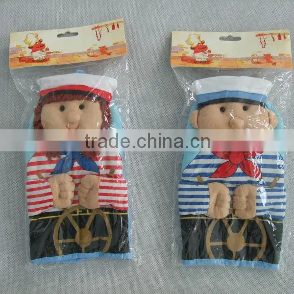 Cotton Printed Doll Design Funny Cute Glove