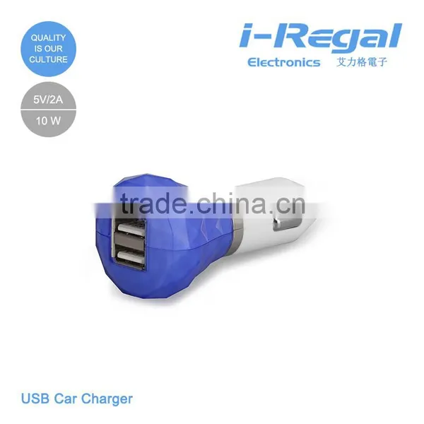 Wholesale for Iphone 6 Car Charger for Iphone 5 Dual Usb Car Charger&for Smartphone Car Charger photo-2