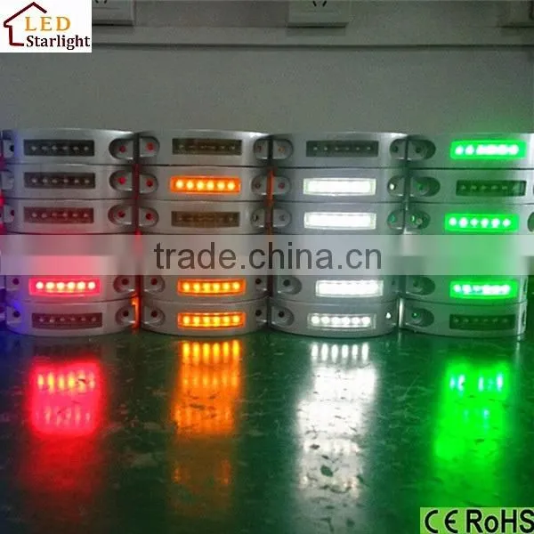 IP68 Solar Led Deck Post Stud Lights Traffic Safety Road Marker Reflectors