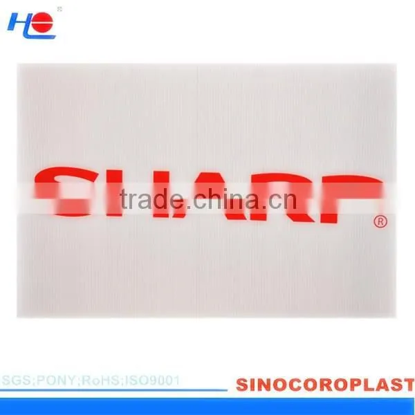 OEM 4mm Water Proof PP Coroplast Sign Board photo-3