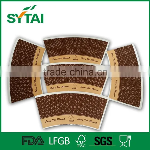 Food Grade pe Coated Paper Cup Fan for Paper Cups
