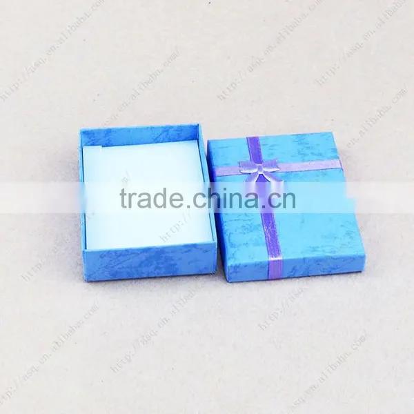Hotsale High Quality Jewelry Gift Paper Packaging Box With Ribbon photo-4