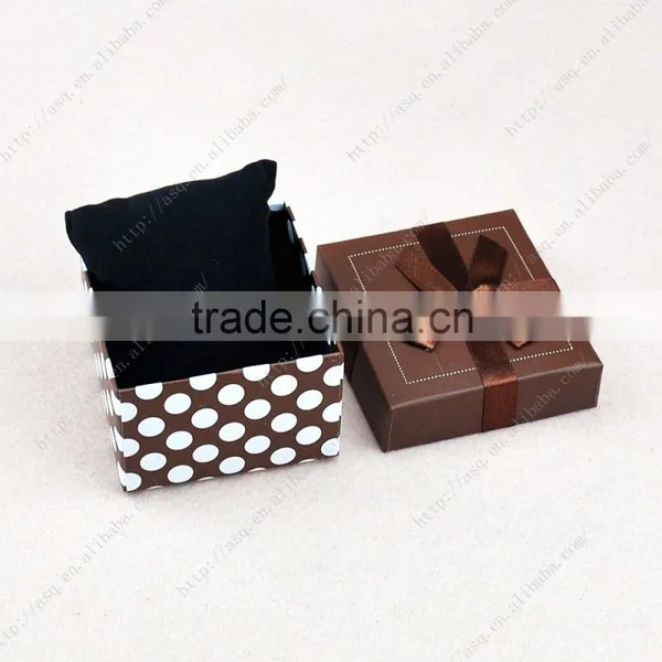 Ribbon Bow Tie Fancy Paper Watch Box photo-4