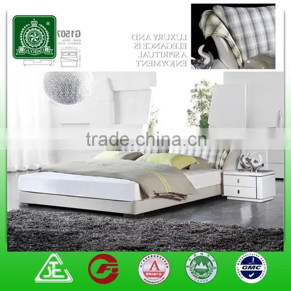 G1507 Fabric Upholstered Modern Bed/latest Bed Designs/fancy Bed Design photo-3