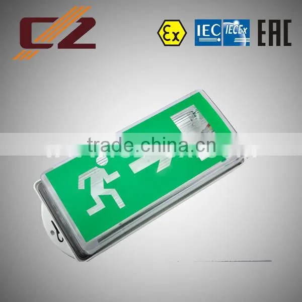 Zone 1,2,21,22 Explosion-proof Emergency Exit Marking Light Fittings 1x8W/2x8W/3x8W/LED3W photo-2