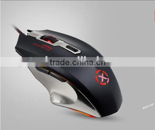High DPI Led Light Usb Wired Optical 6d Gaming Mouse Smart Computer Mouse photo-2