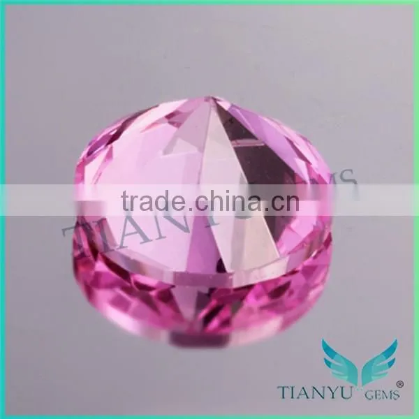 Wuzhou Wholesale Synthetic Diamonds 2# Ruby Gems Ruby Corundum Stone photo-4