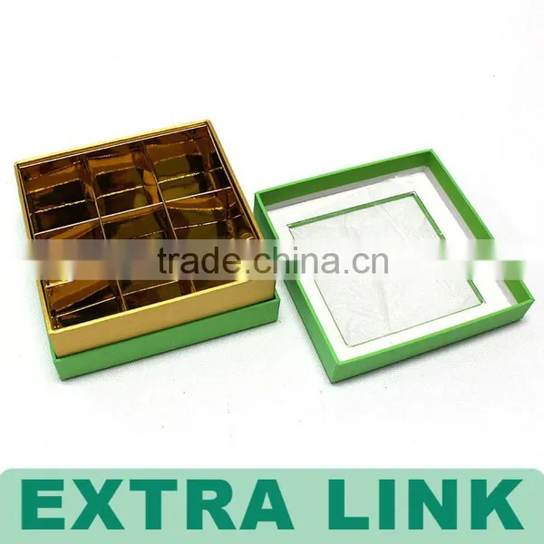 China Supplier Trade Assurance Luxury Hot Sales Dubai Chocolate Gift Box With PVC Window photo-2