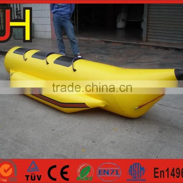 2016 8 Person SingleTube Inflatable Water Games Flyfish Banana Boat For Sale photo-6