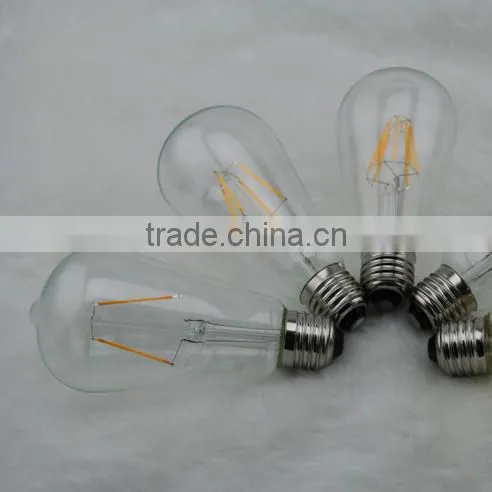 Edison Style Led Filament Bulb 2W 4W 6W 8W E27 Led Filament Lamp With 2 Years Warranty photo-6